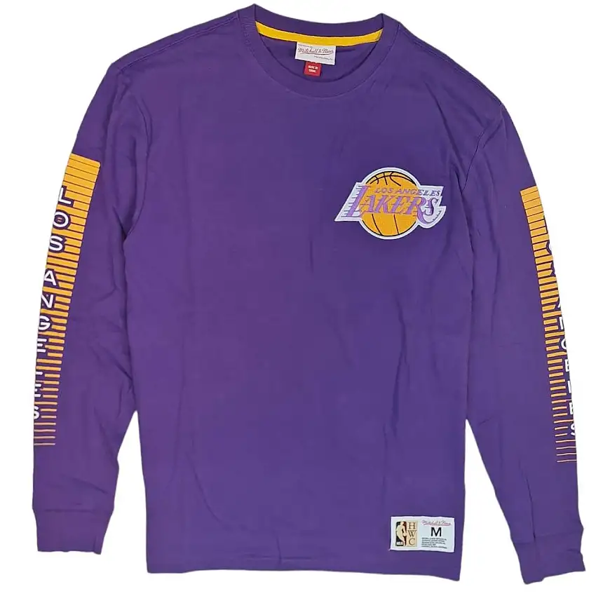 Maglietta Lakers a maniche lunghe