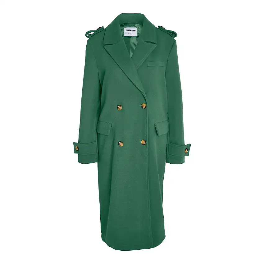 Cappotto donna con spalline Noisy May NMVIOLET LDS