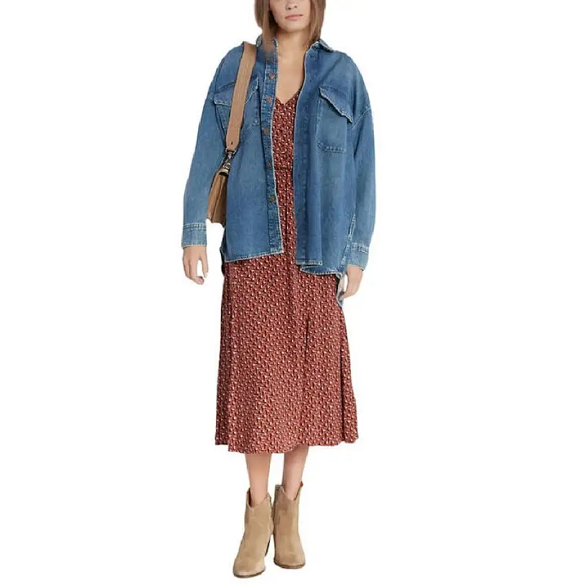 Abito in denim antico da donna Pepe Jeans Audrey