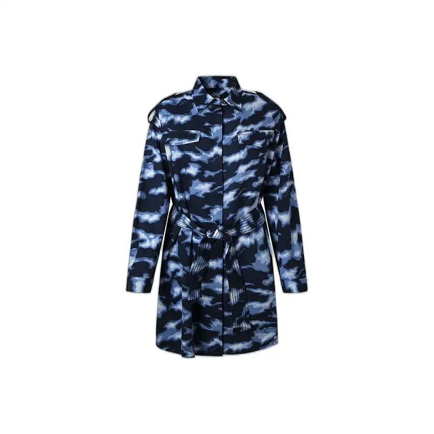 Abito a camicia donna a maniche lunghe Burnet Pepe Jeans