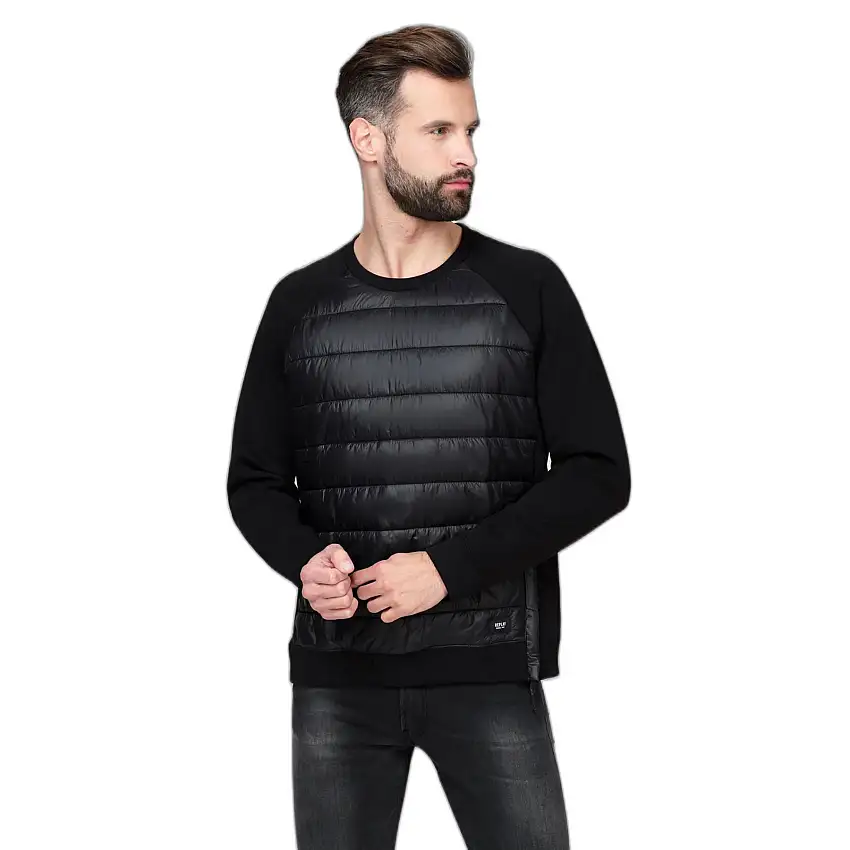 Felpa in tessuto tecnico con imbottitura frontale Replay essential