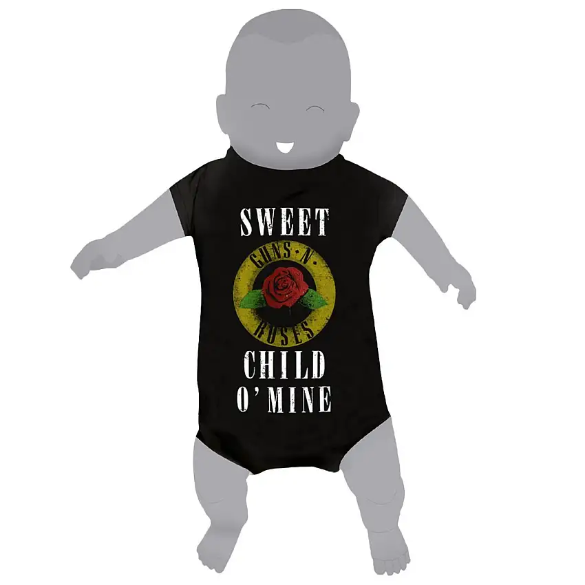 Body da neonato Rock à Gogo Guns N' Roses - Sweet Child O' Mine