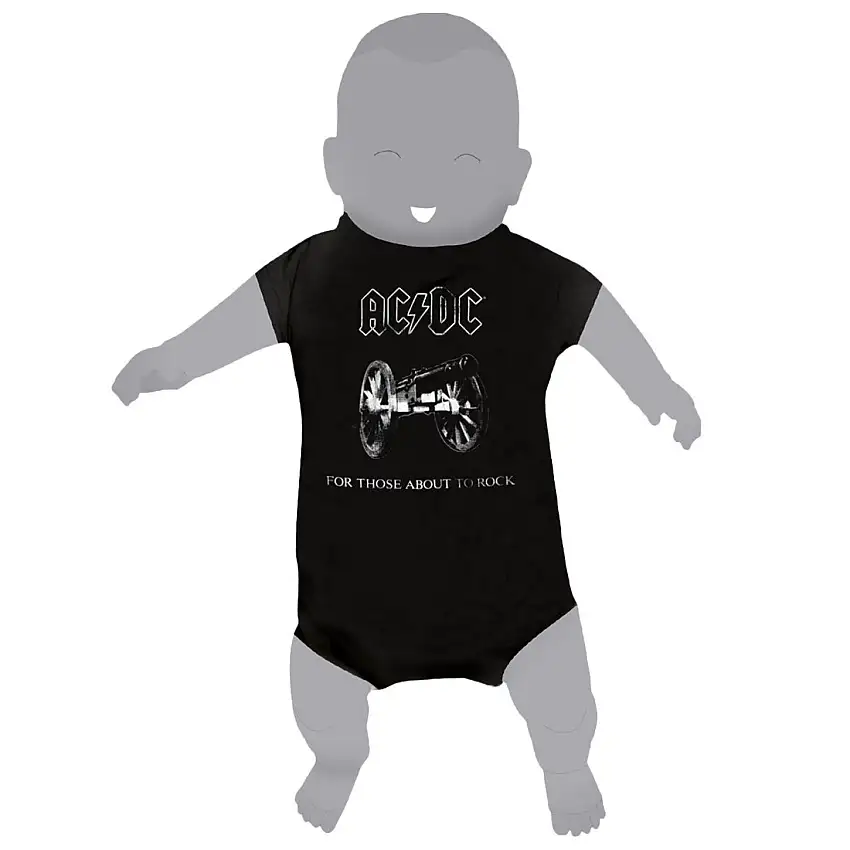 Body da neonato Rock à Gogo Ac/dc - About To Rock