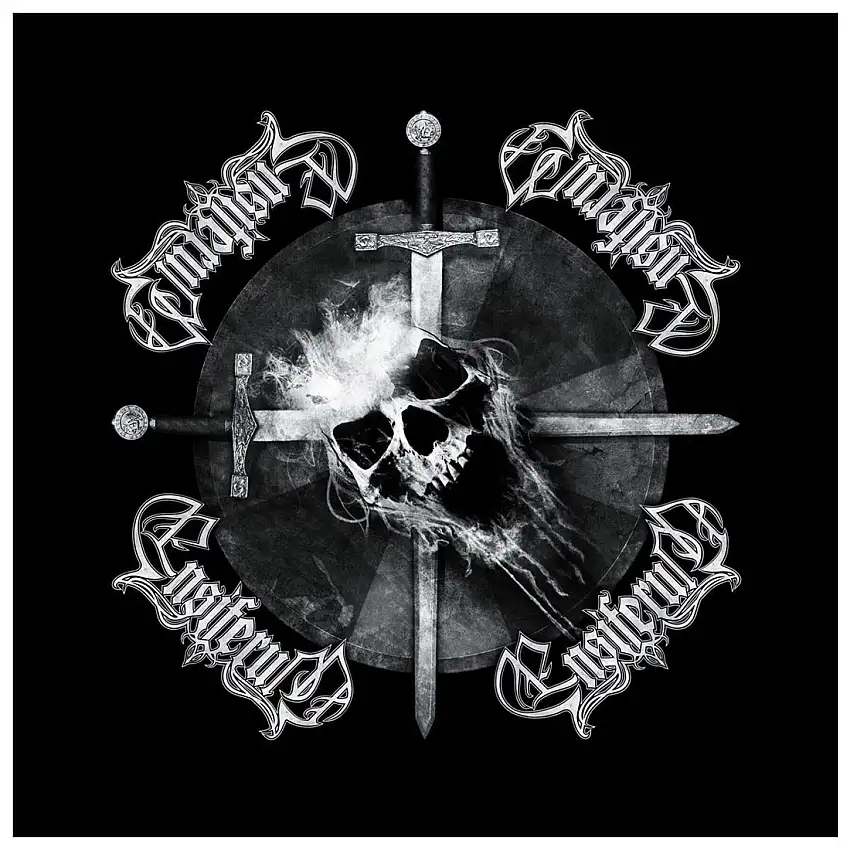 Bandana Rock à Gogo Ensiferum - Skull [Misura 55x55 cm]