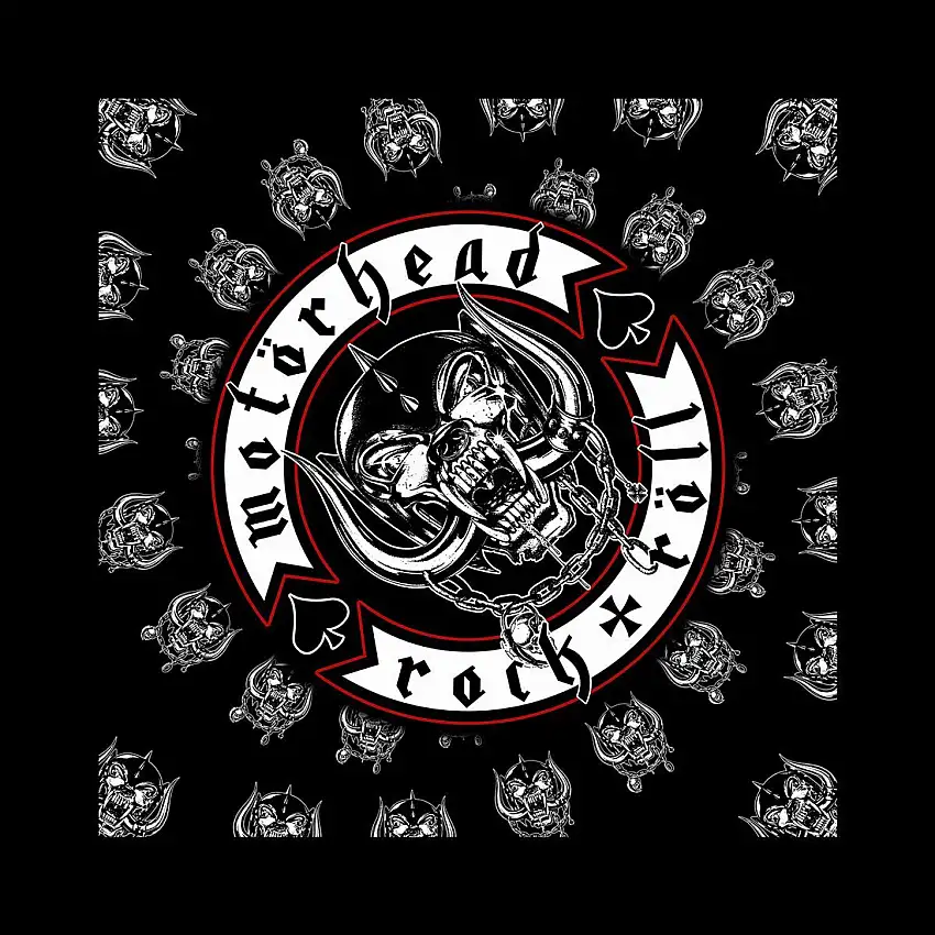 Bandana Rock à Gogo MotÖrhead - Biker [Misura 55x55 cm]