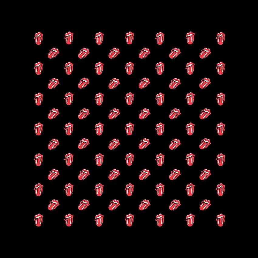 Bandana Rock à Gogo The Rolling Stones - Multi Tongues [Misura 55x55 cm]