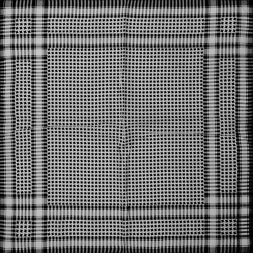 Bandana Rock à Gogo Mini Keffieh [Misura 55x55 cm]