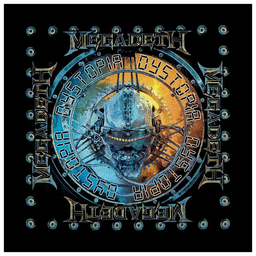 Bandana Rock à Gogo Megadeth - Vic Limited Edition [Misura 54x54 cm]