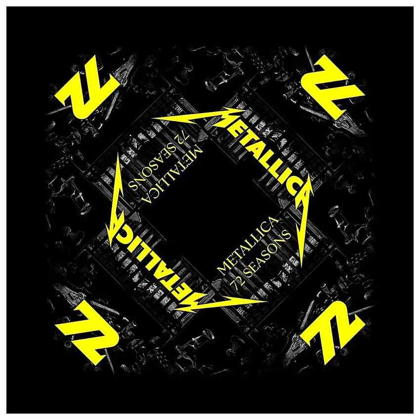Bandana Rock à Gogo Metallica - 72 Seasons [Misura 55x55 cm]