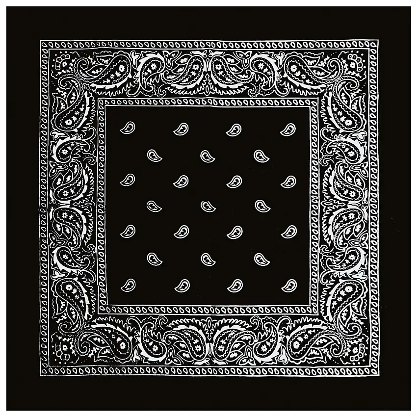 Bandana Rock à Gogo Goutte D'eau [Misura 55x55 cm]