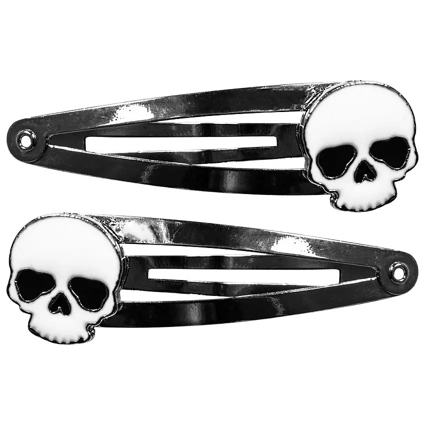 Fermaglio per capelli da donna Rock à Gogo Tête de Mort