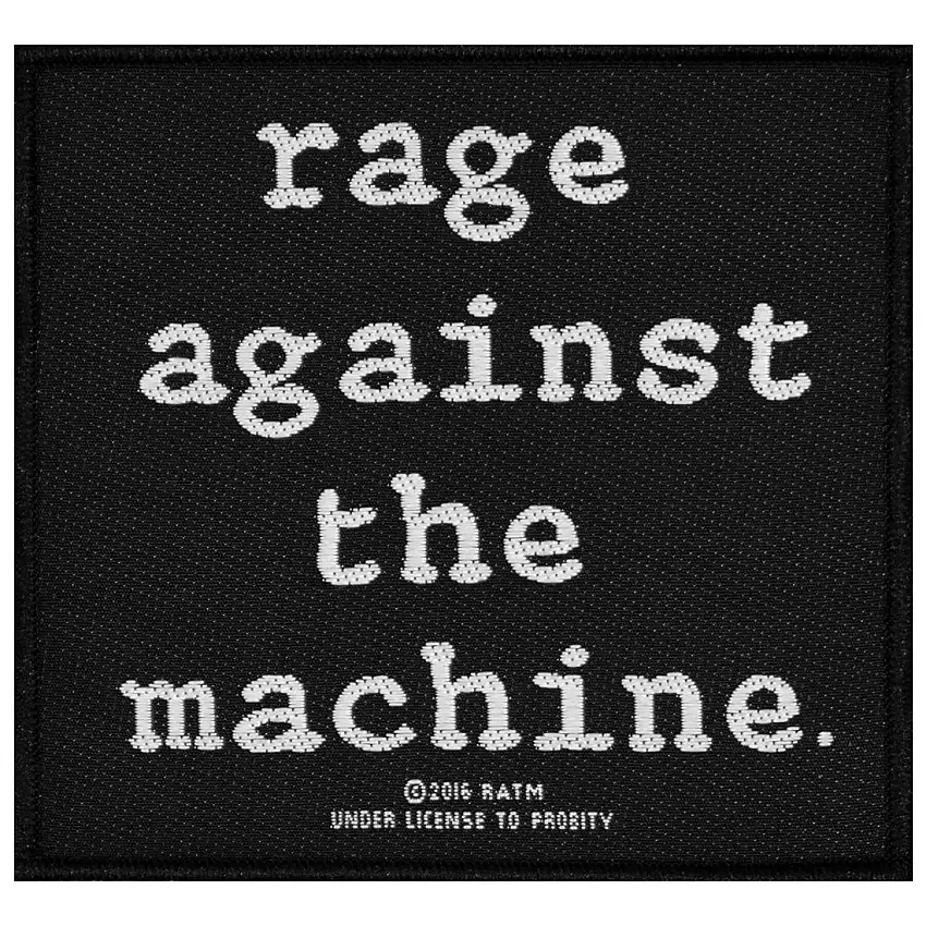 Toppa tessile Rock à Gogo Rage Against The Machine - Logo [Misura 10,1x9,4 cm]