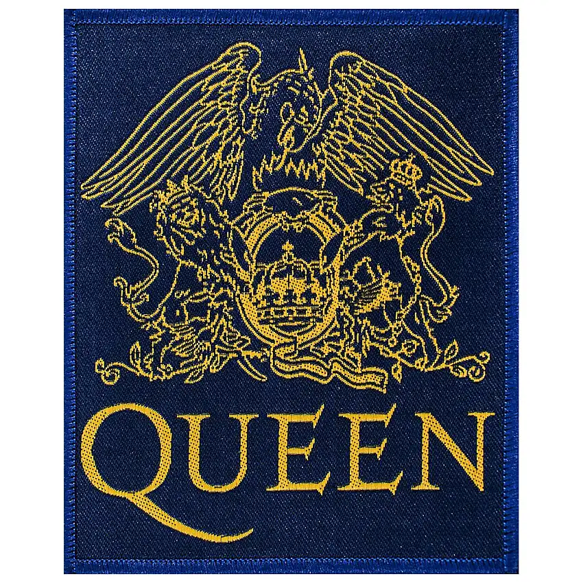 Toppa tessile Rock à Gogo Queen - Crest [Misura 9x10 cm]