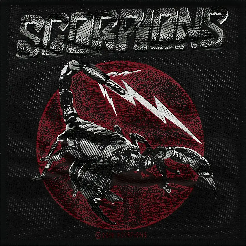 Toppa tessile Rock à Gogo Scorpions - Jack [Misura 10x10 cm]