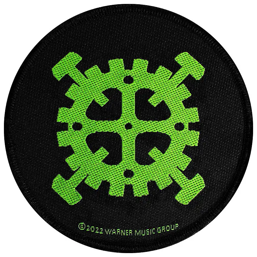 Toppa tessile Rock à Gogo Type O Negative - Gear Logo [Misura 9,3 cm]