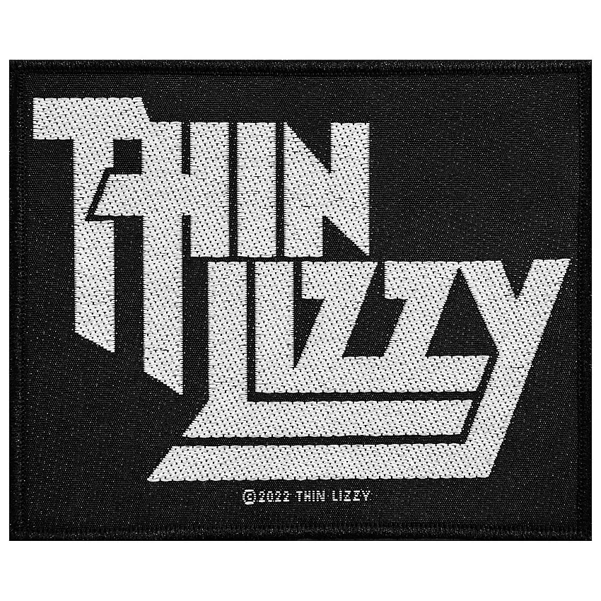 Toppa tessile Rock à Gogo Thin Lizzy - Logo [Misura 10,1x8,4 cm]