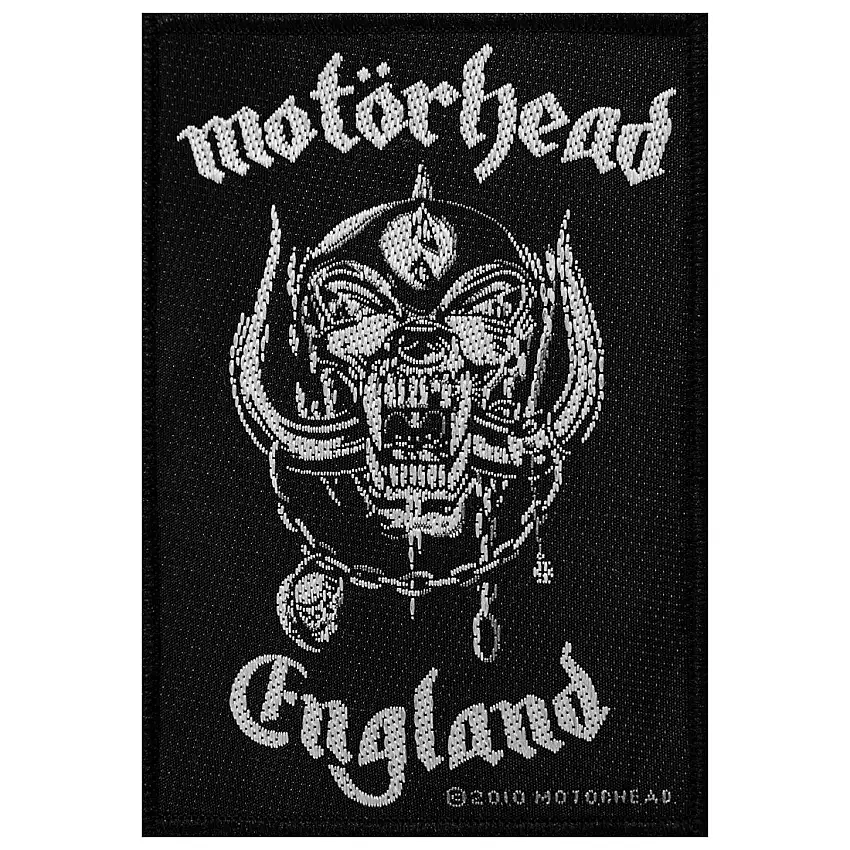 Toppa tessile Rock à Gogo Motörhead - England [Misura 7x10,1 cm]