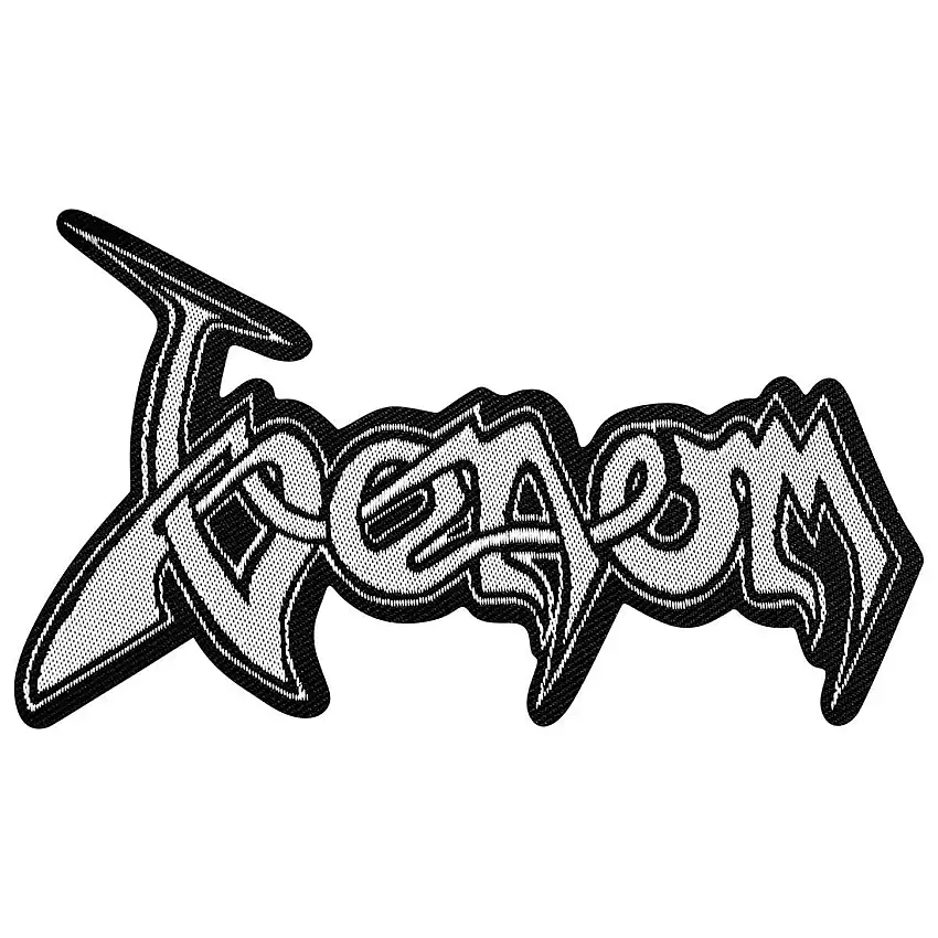 Toppa tessile Rock à Gogo Venom - Cut Out Logo [Misura 10x5,5 cm]