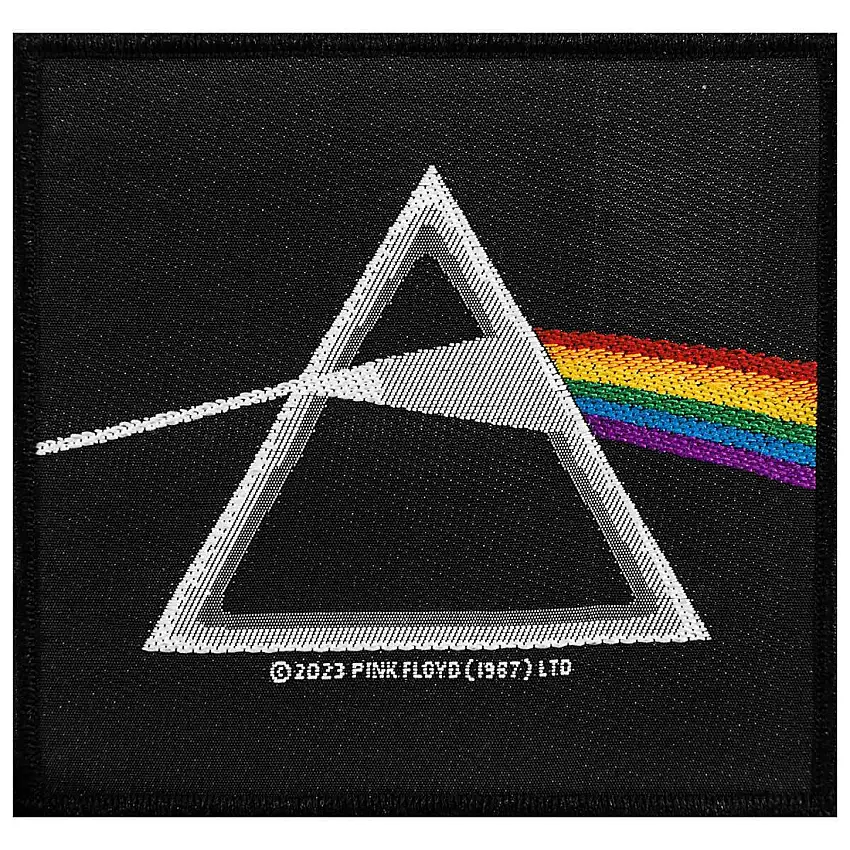 Toppa tessile Rock à Gogo Pink Floyd - Dark Side [Misura 10x9,8 cm]
