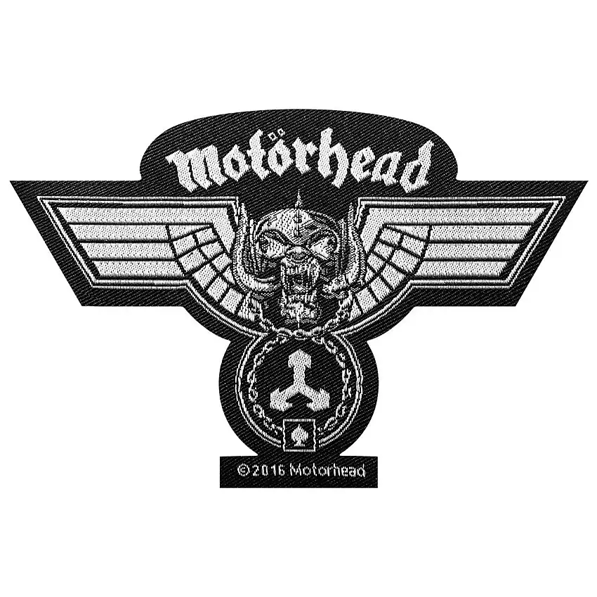 Toppa tessile Rock à Gogo Motörhead - Wings [Misura 11,9x7,8 cm]