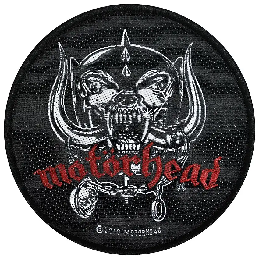 Toppa tessile Rock à Gogo Motörhead - Warpig [Misura 9,3 cm]