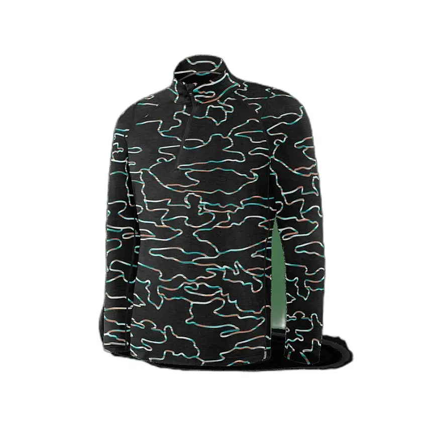 Maglia a maniche lunghe con zip a metà Saxx Roast Master