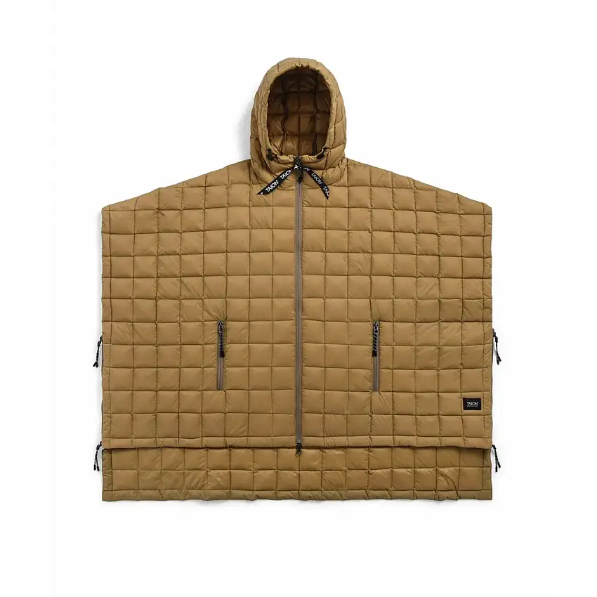 Poncho da montagna con apertura frontale Taion