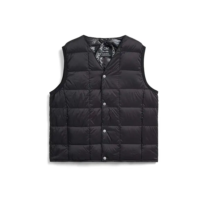 Giacca interna basic per bambini con scollo a V e bottoni Taion