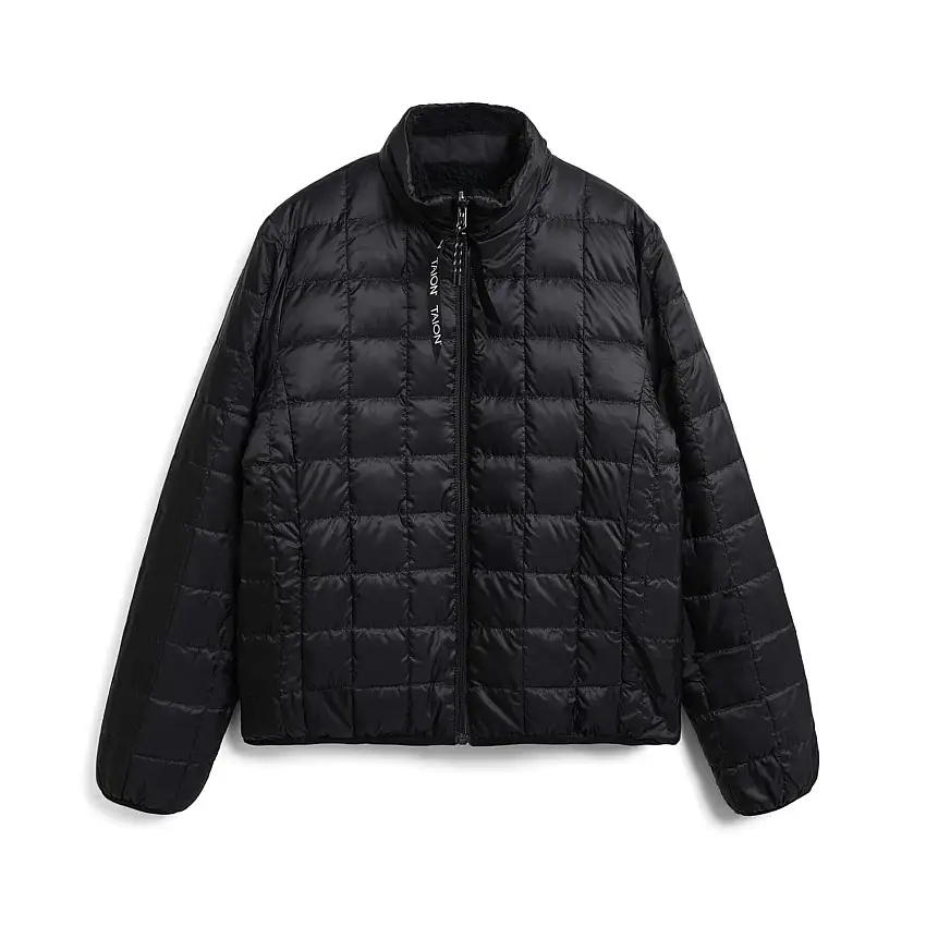 Piumino double-face Taion boa Mountain