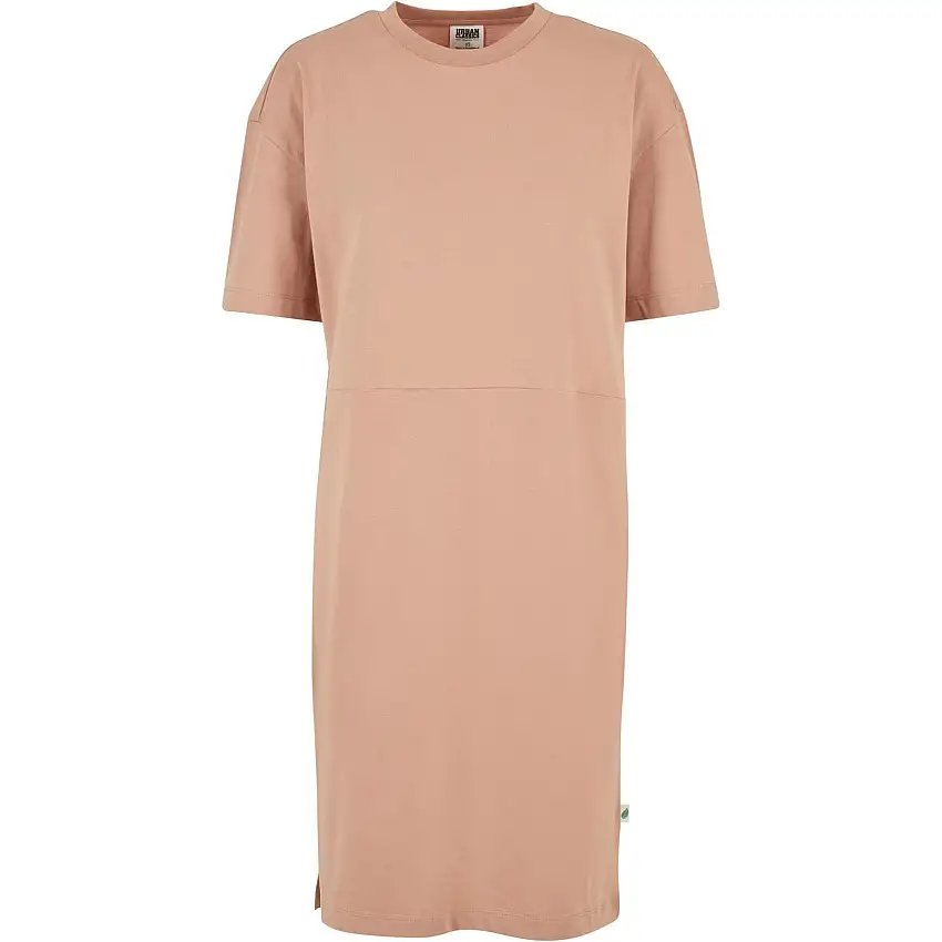 Abito Maglietta donna con spacco oversize Urban Classics Organic (GT)