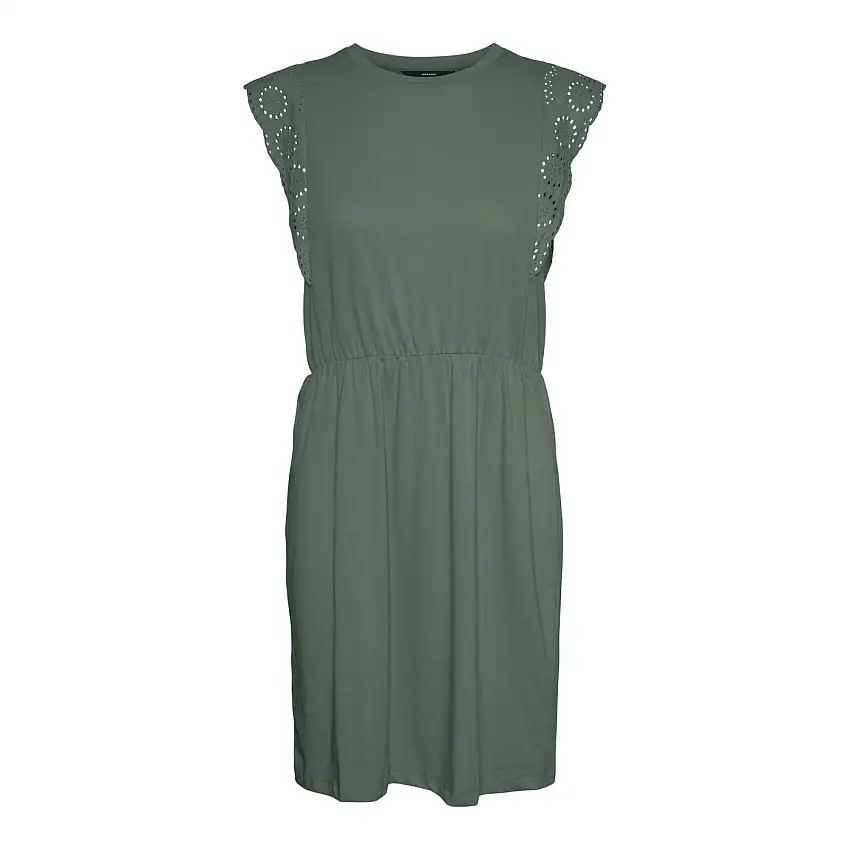 Abito corto da donna in pizzo Vero Moda Hollyn