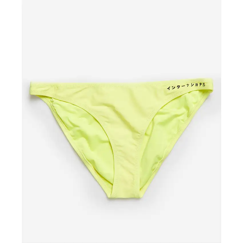 Slip bikini da donna con spacco Superdry Hyper