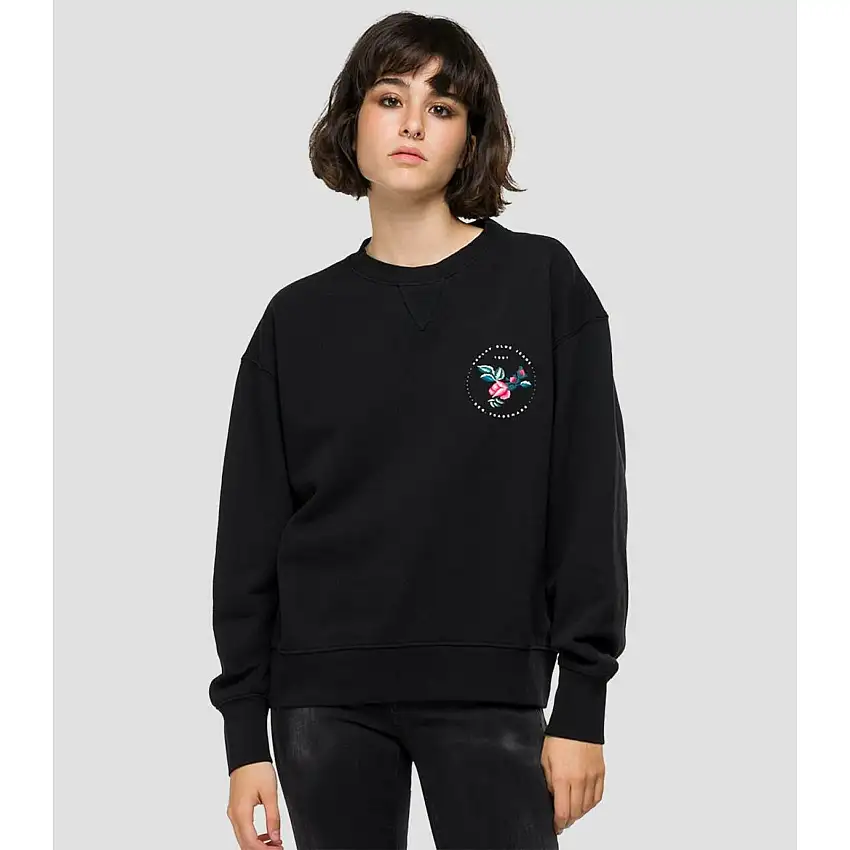 Felpa oversize da donna Replay