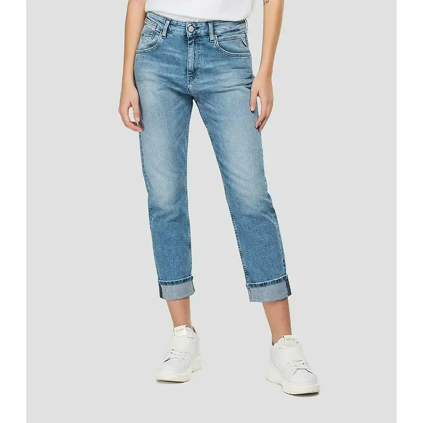 Jeans boyfriend da donna Replay Marty 573 BIO