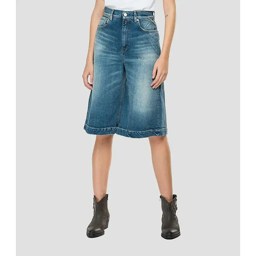 Bermuda in denim da donna Replay